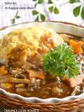 Omurice with Demi-Glace Sauce Using Stew Mix