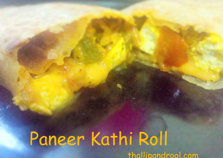 Recipe of Favorite Paneer Kathi Roll
