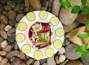 Hình của món Cá Hố Kho Tiêu.