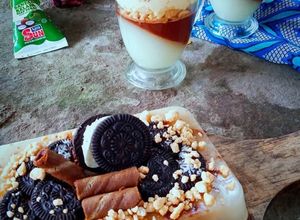 Foto resep 🍮PUDING REMAHAN BISKUIT COKLAT🍮