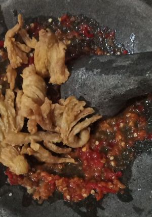 Foto resep Jamur Geprek