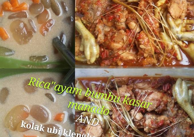 Rica"ayam bumbu kasar manado