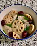 SP.1015 - Sườn Heo Tiềm Củ Sen Táo Đỏ