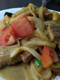 Lomo de cerdo a la mostaza con y sin vegetales