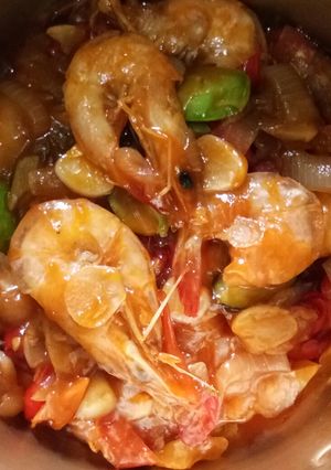 Foto resep Udang Asam Manis Pedas