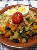 Riso pilaf "originario" allo zafferano con verdure