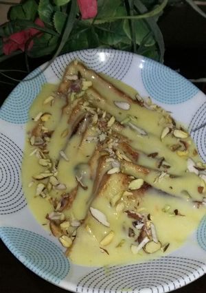 A picture of Shahi tukre.
