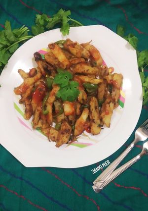 ડ્રેગન પોટેટો (Dragon Potato Recipe In Gujarati) રેસીપી મુખ્ય ફોટો