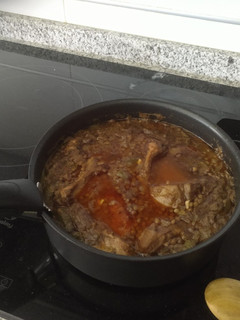 Una foto de Lentejas con costillas