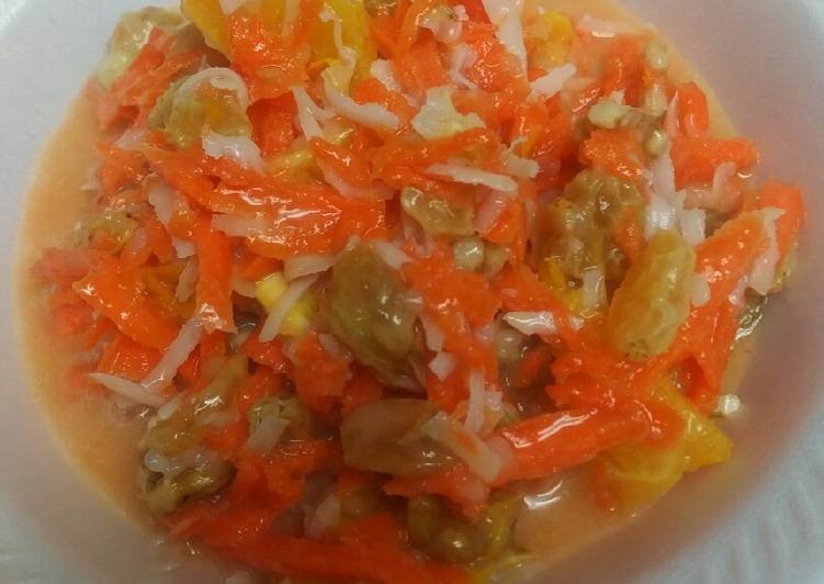 Recipe of Super Quick Homemade Carrot Salad Batch 8