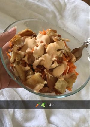صورة لوصفة السلطه اللذيذه 😋