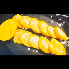 A picture of Mango Icecream.
