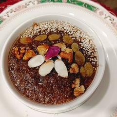 A picture of Roasted Rajgira Halwa.
