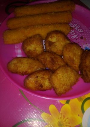Foto resep nuget ayam wortel keju homemade 