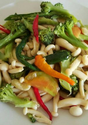 Foto resep Ca Brokoli Jamur