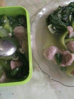 Foto resep Tumis pakcoy bakso