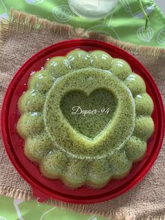Foto resep Puding Lumut Daun Kelor Pandan