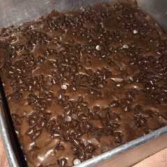 รูปของ Fudgy brownies