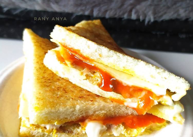 Cara Mudah Membuat Sandwich Telur Enak dan Antiribet