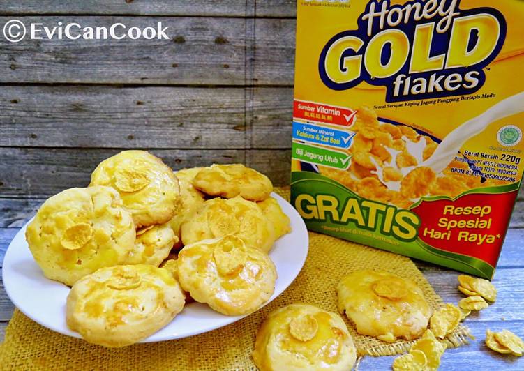 Cara Gampang Menyiapkan Cornflakes Cookies Anti Gagal