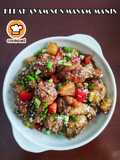 Kepak Ayam Sos Masam-Manis