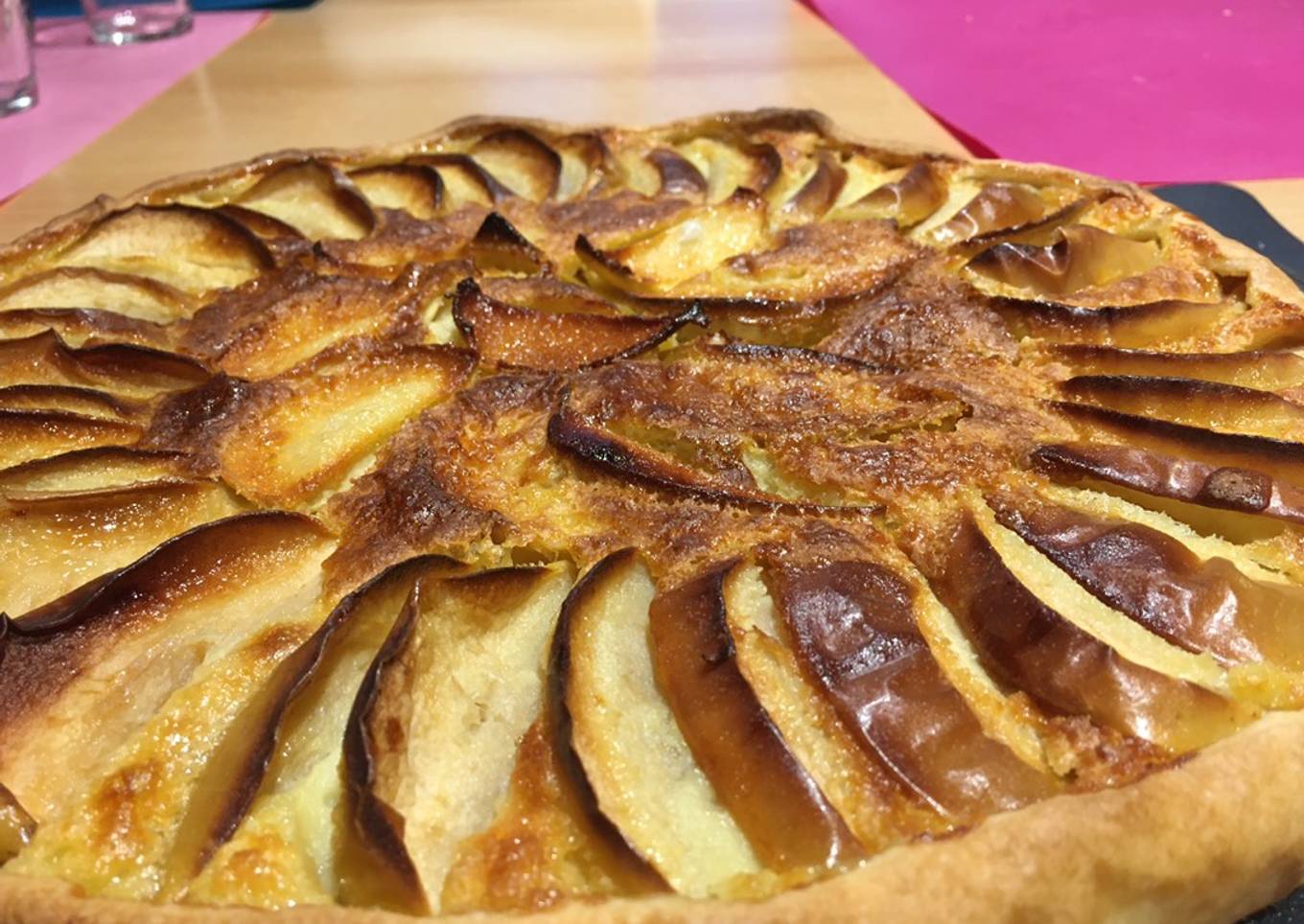 Tarte aux pommes au yaourt