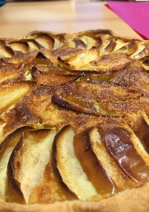 Une photo de Tarte aux pommes au yaourt
