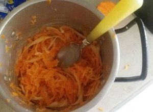 Una foto de Ensalada de zanahoria