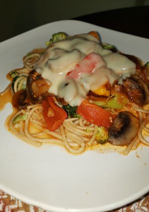 A picture of Chicken maximo.