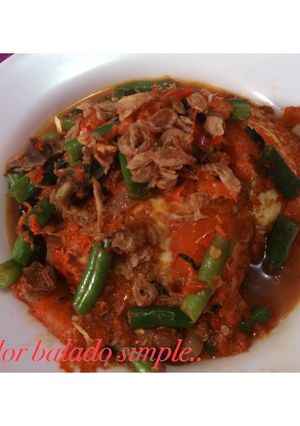 Foto resep Telor Balado Simple
