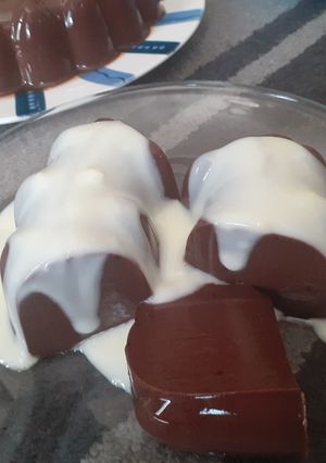 Foto resep Puding Coklat Simple
