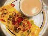 Protien rich Eggy Omelette sandwich