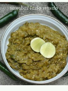 Foto resep Sambal lado mudo/sambal ijo