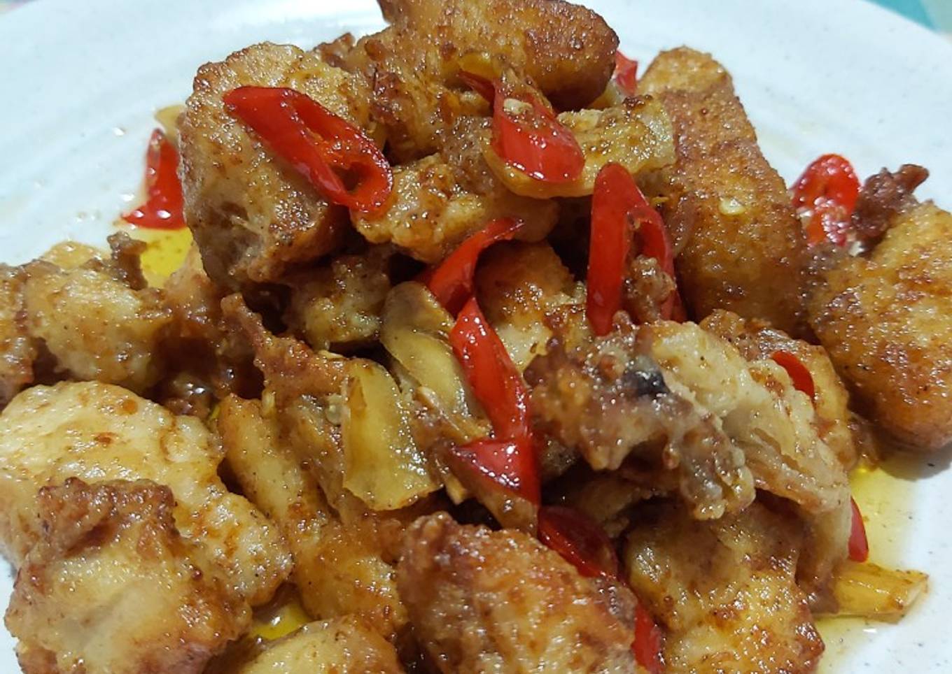 Resep Ayam goreng tepung mentega, Lezat