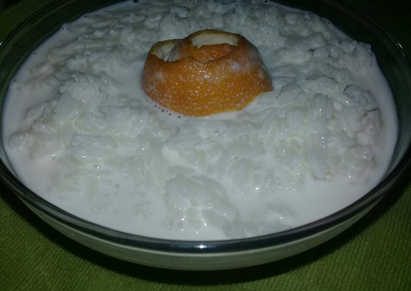 Arroz con leche con Naranja🍊🤗😙