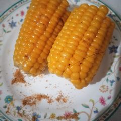 Spicy corn on the cob A picture of Spicy corn on the cob.