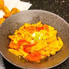 รูปของ Tomato eggs stir fry