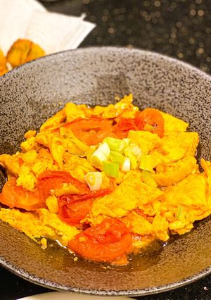 Foto resep Tomato eggs stir fry