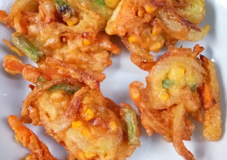 Resep Kakiage (bakwan Jepang) | Cara Membuat Kakiage (bakwan Jepang) Yang Paling Enak