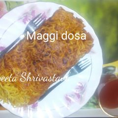 A picture of Maggi dosa.