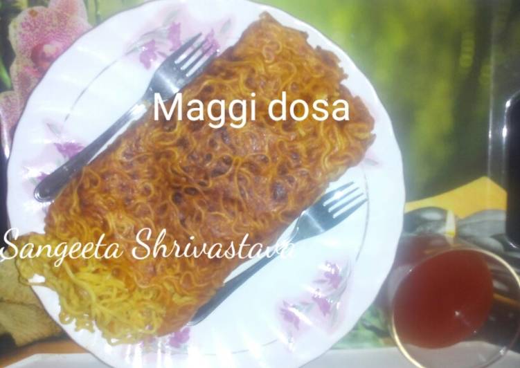 Step-by-Step Guide to Make Super Quick Homemade Maggi dosa