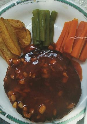 Foto resep Steak Tempe Ekonomis Simpel