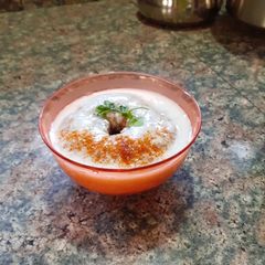 Dahi wada A picture of Dahi wada.