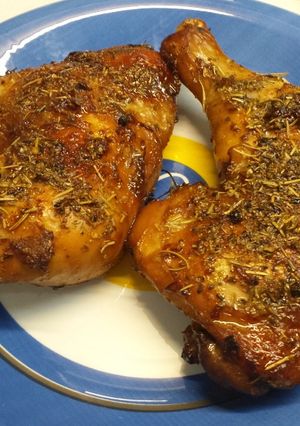 Foto resep Paha ayam bakar basil