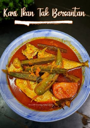 Gambar Kari ikan tak bersantan