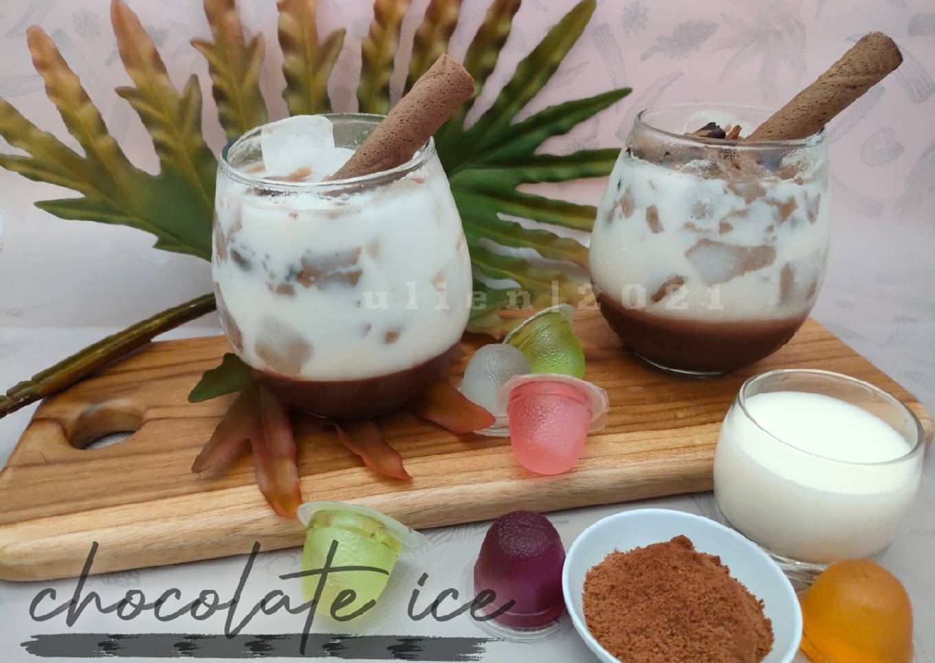 Chocolate ice