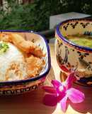 Cơm thịt nướng đơn giản cho bữa sáng