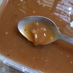 A picture of Imli ki chutney/imli sauce.