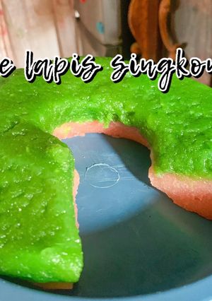 Foto resep Kue lapis singkong❤️
