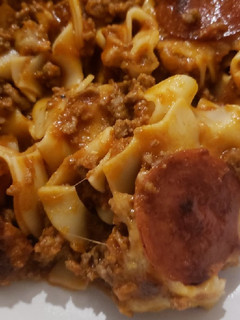 A picture of Lazy Sunday lasagna.
